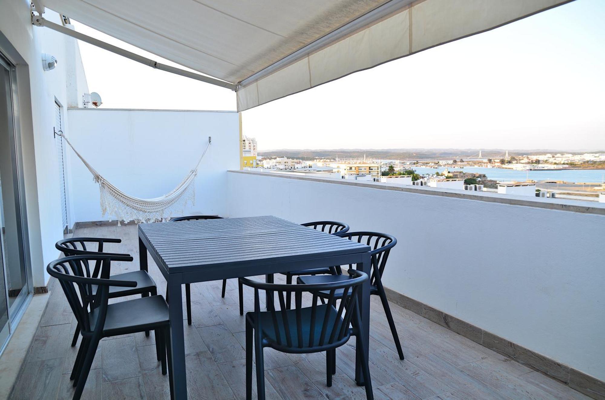 Apartamento T2 Vista Rio Arade - Portimão Exterior foto